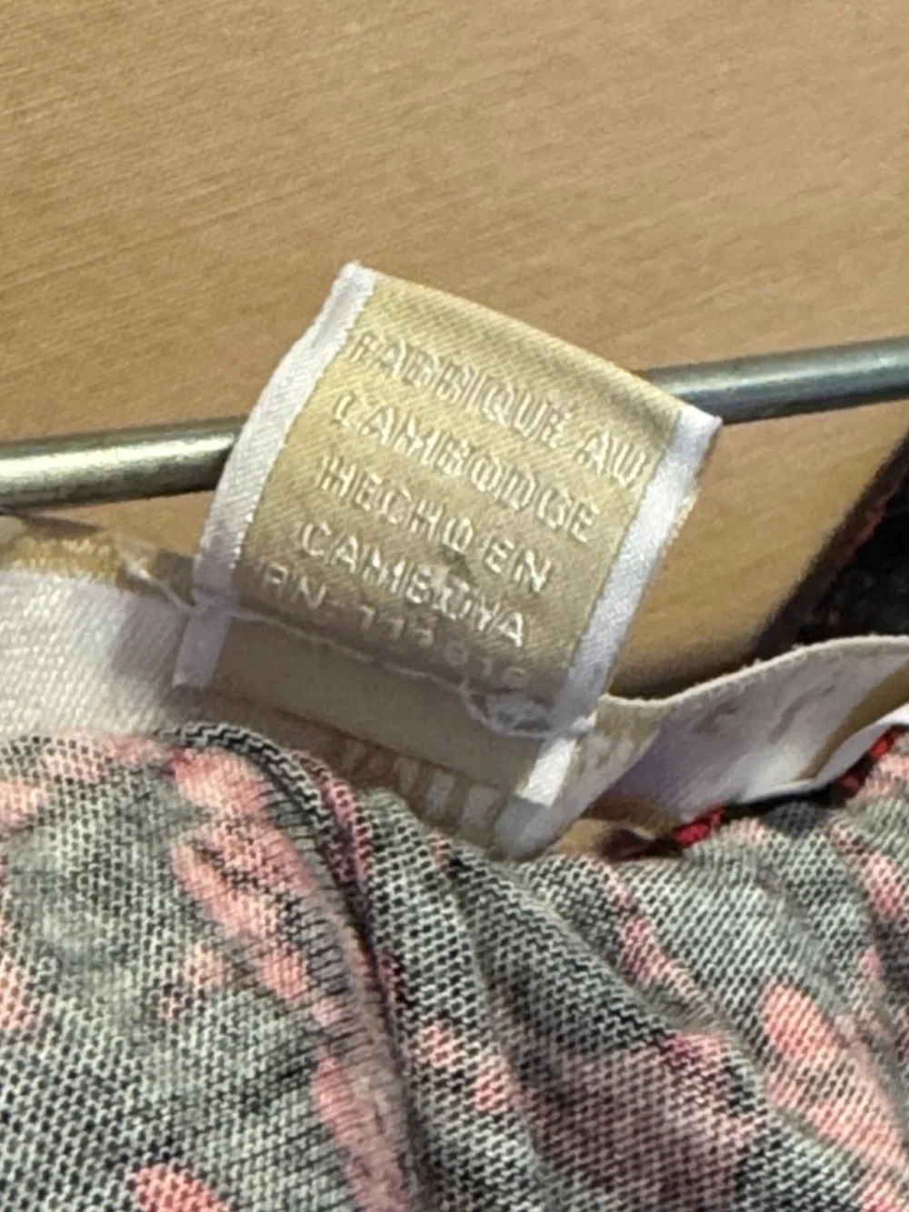 Michael Michael Kors red and black print top - Picture 3 of 8